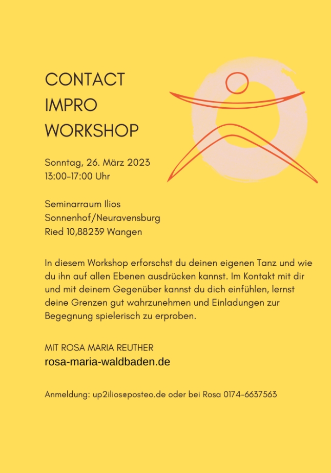 ContactImpro Workshop @ Sonnenhof Neuravensburg